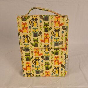 SugarBooger Forest Friends Lunchbox – Insulated – Woodland Animals Print